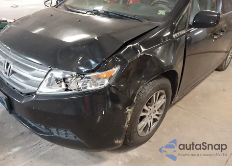 2011 Honda Odyssey Ex-L z USA, uszkodzony, nr VIN 5FNRL5H64BB051381
